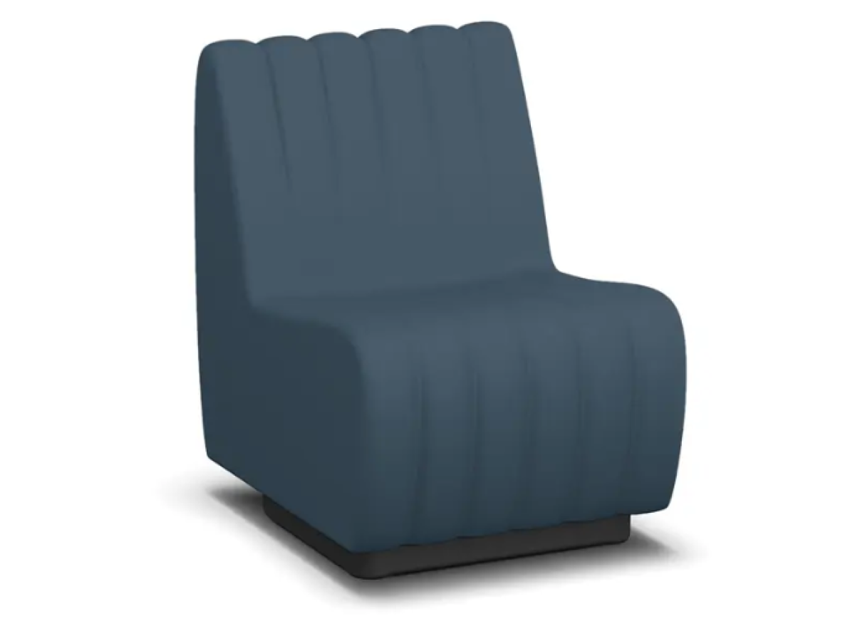 Ripple Lounge Armless Chair 